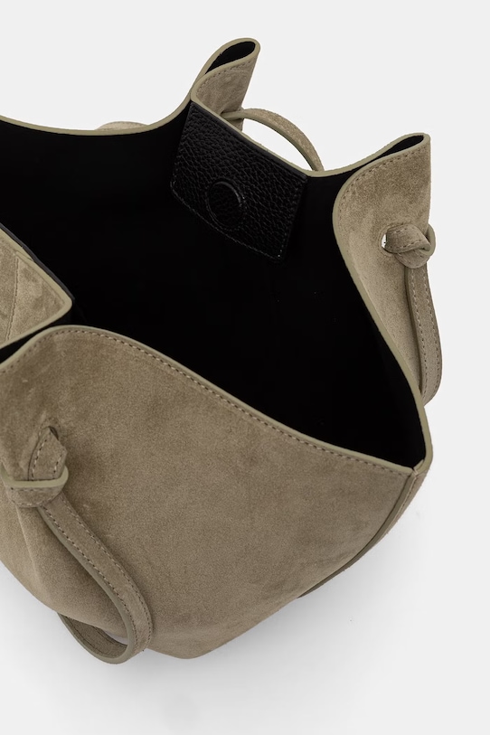 Yuzefi torebka damska zamszowa MOCHI zielony YUZRS26.HB.MO.S025