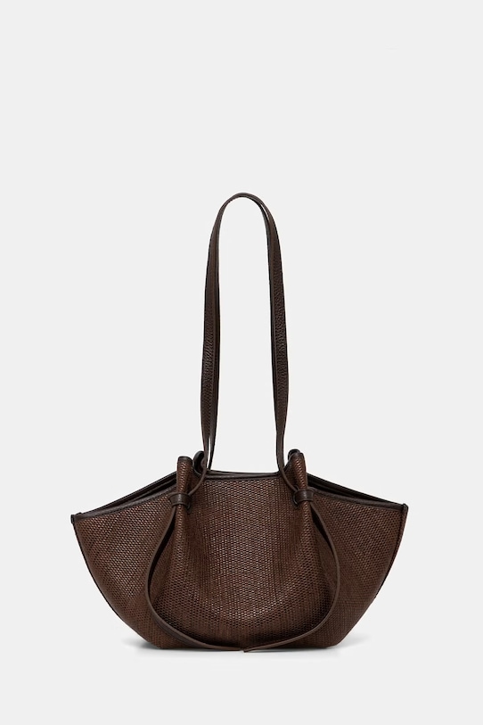 Akcesoria Yuzefi torebka shopper damska MOCHI YUZSS26.HB.MO.F012 brązowy