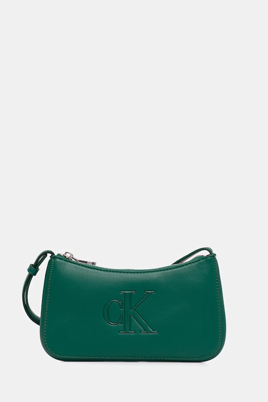 Calvin Klein crossbody kabelka dámská zelená LV04F1125G