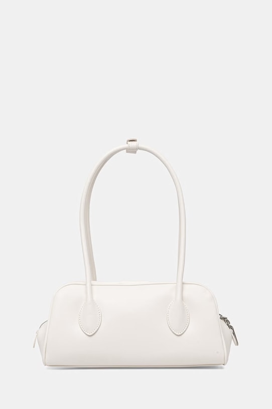 Akcesoria Calvin Klein torebka kuferek damska z imitacji skóry LV04F3369G biały