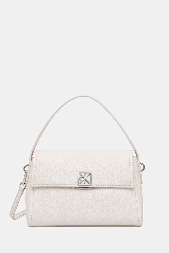 Calvin Klein crossbody kabelka dámska z imitácie kože biela LV04F3425G