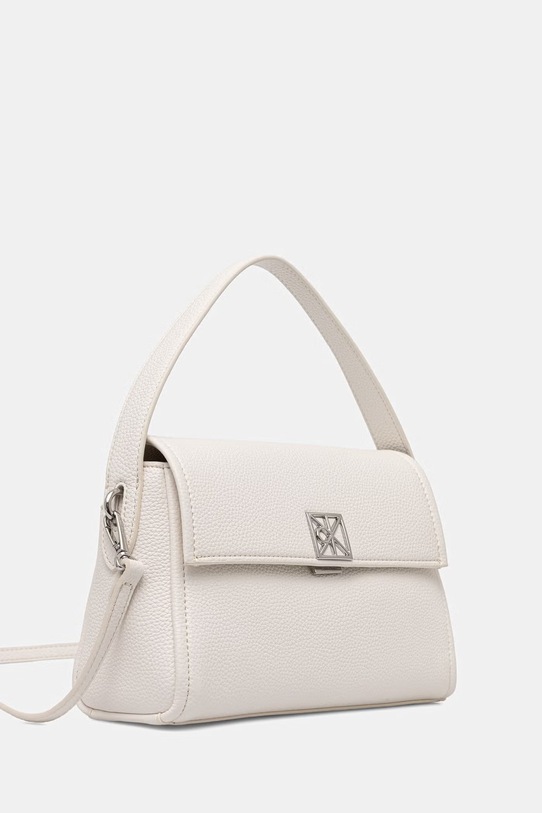Calvin Klein crossbody kabelka dámska z imitácie kože LV04F3425G biela SS26