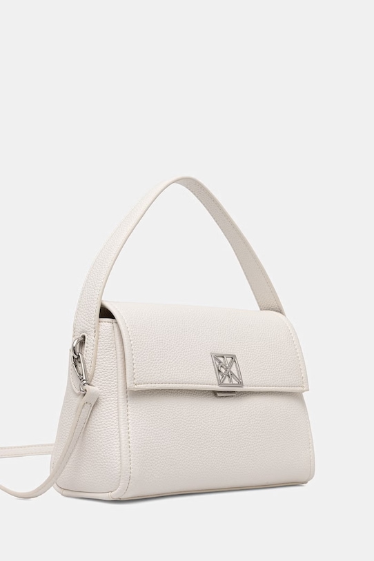 Calvin Klein crossbody kabelka dámska z imitácie kože LV04F3425G biela SS26