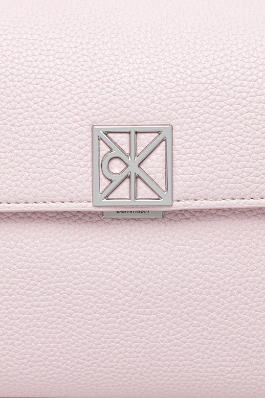 Calvin Klein geantă crossbody pentru femei, cu imitație de piele roz LV04F3425G