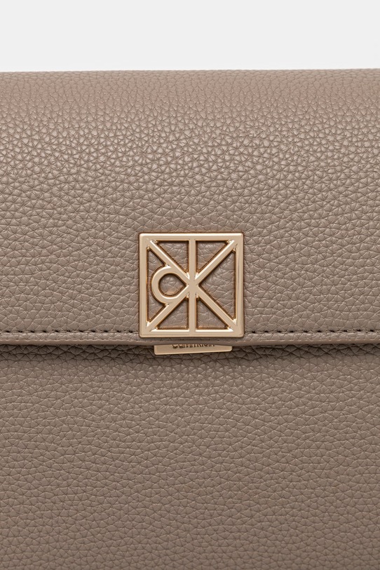 Calvin Klein crossbody kabelka dámska z imitácie kože béžová LV04F3425G