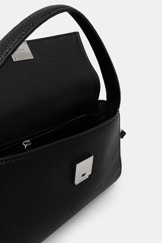 Calvin Klein crossbody kabelka dámska z imitácie kože LV04F3425G čierna