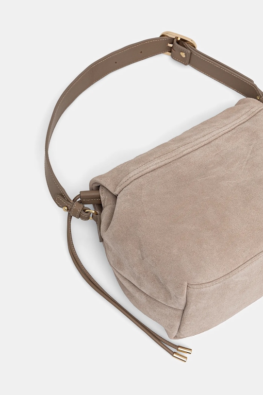 Akcesoria Marella torebka zamszowa MLACARDATO 2613513026200 brązowy