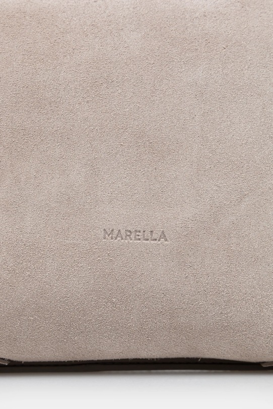 Marella torebka zamszowa MLAPUZZLE 2613513056200 brązowy