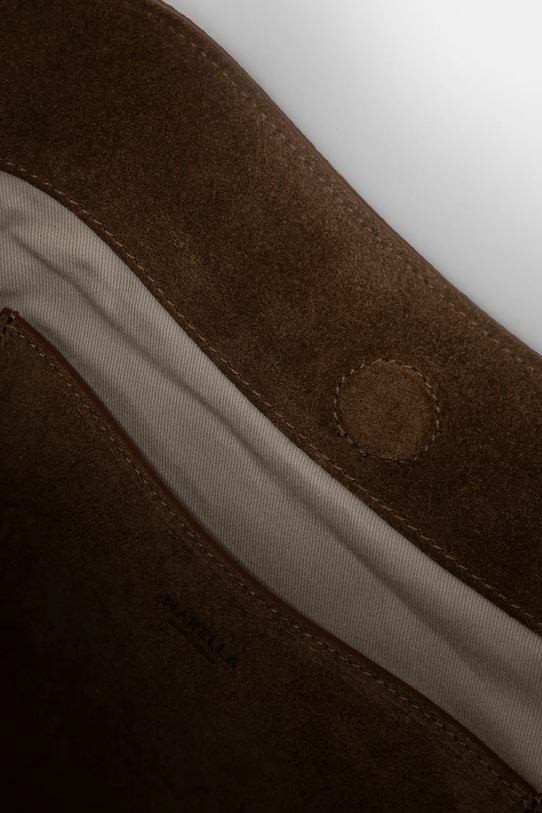 Marella torebka zamszowa MLAZEBRA 2613513076200 brązowy