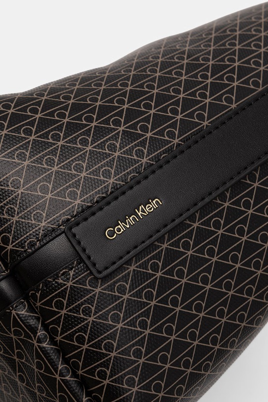 Calvin Klein kabelka typu košík dámska z imitácie kože čierna LV04F3365G