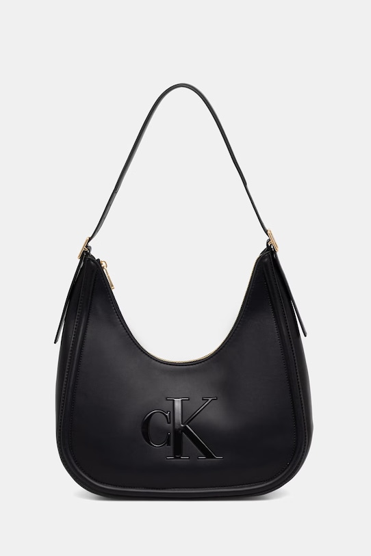 Calvin Klein baguette Γυναικεία από απομίμηση δέρματος μαύρο LV04F3427G