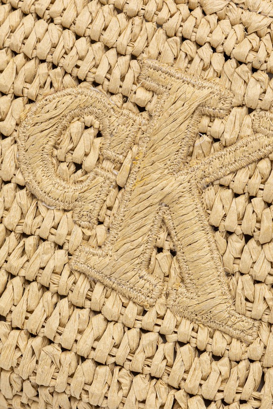 Calvin Klein torba ženska pletena bež LV04F3449G