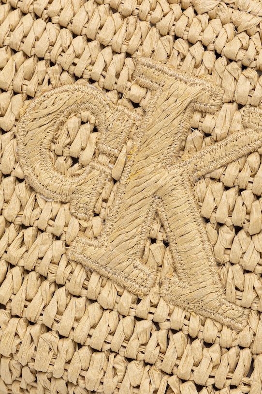 Calvin Klein torba ženska pletena bež LV04F3449G