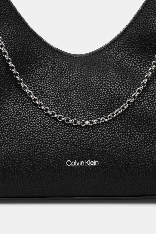 Calvin Klein Klasična torbica ženska iz umetnega usnja črna LV04F3495G