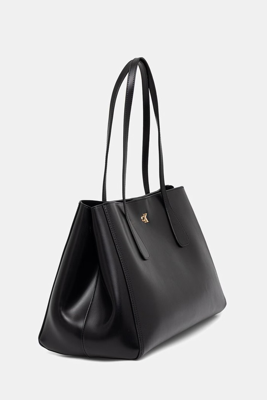 Calvin Klein kabelka typu shopper dámska z imitácie kože LV04F3502G čierna SS26