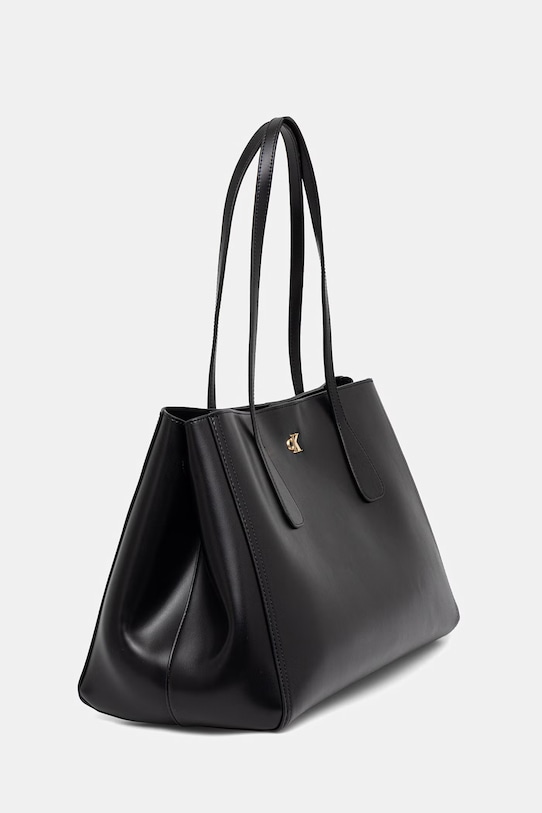 Calvin Klein kabelka typu shopper dámska z imitácie kože LV04F3502G čierna SS26