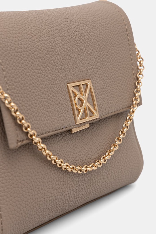 Calvin Klein crossbody kabelka dámska z imitácie kože béžová LV04F3511G