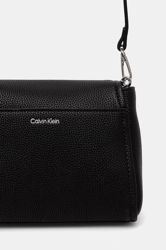 Doplnky Calvin Klein crossbody kabelka dámska z imitácie kože LV04F3511G čierna