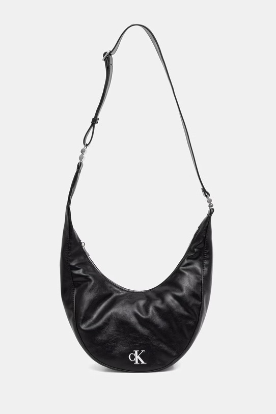 Calvin Klein torebka damska z imitacji skóry czarny LV04F3512G