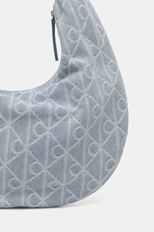 Doplnky Calvin Klein kabelka rogal dámska rifľová LV04F3591G modrá