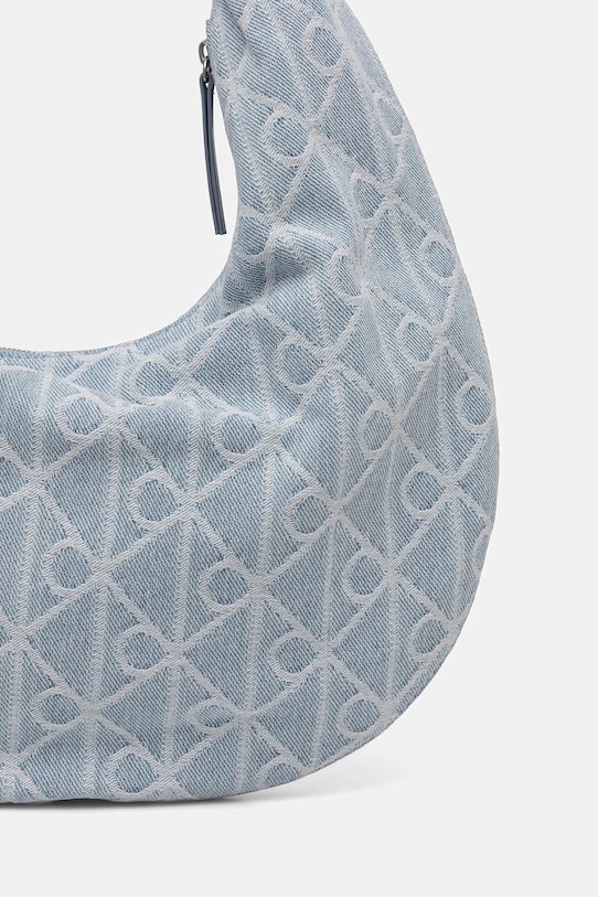 Doplnky Calvin Klein kabelka rogal dámska rifľová LV04F3591G modrá