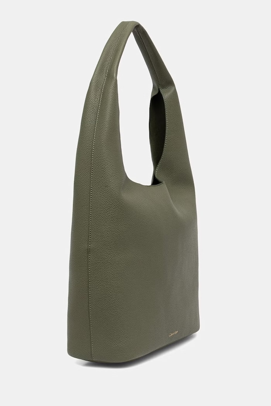 Calvin Klein vaková kabelka dámská z imitace kůže LV04F3596G zelená SS26