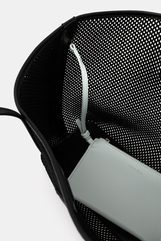 Calvin Klein kabelka typu shopper dámska LV04F3380G čierna