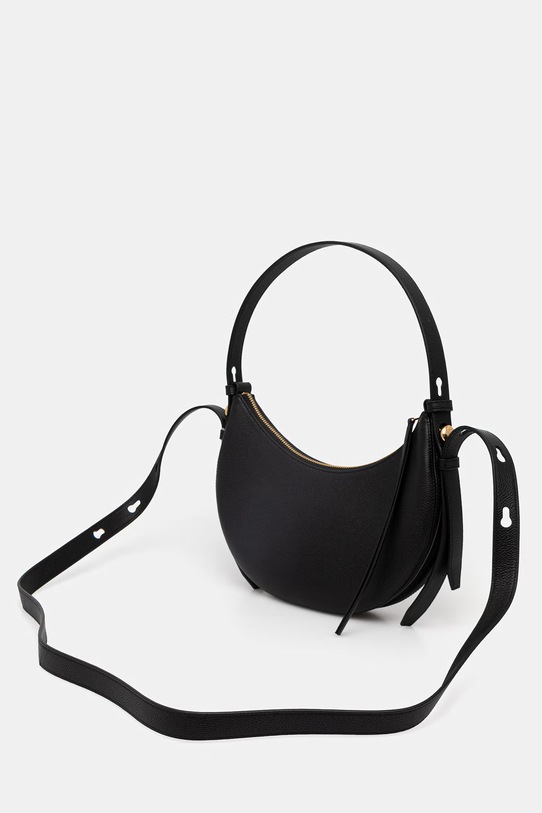 Akcesoria Tory Burch torebka skórzana Romy 178677 czarny