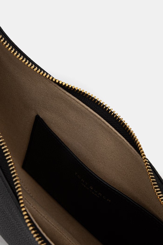 Tory Burch torebka skórzana Romy czarny 178677