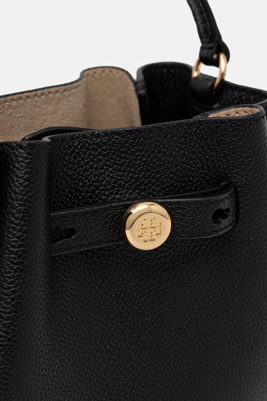 Tory Burch torebka skórzana Romy czarny 179988
