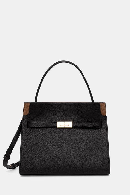 Tory Burch torebka crossbody damska skórzana Lee Radziwill czarny 176635