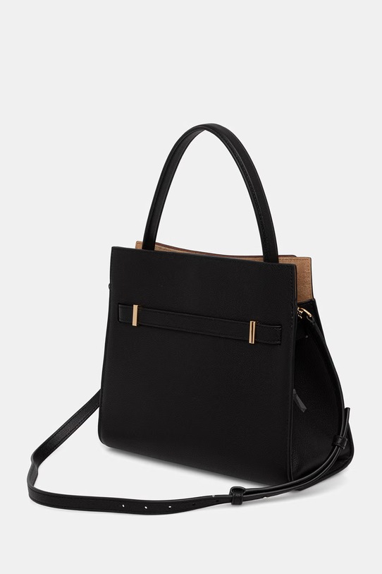 Akcesoria Tory Burch torebka crossbody damska skórzana Lee Radziwill 176635 czarny