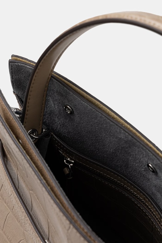 Tory Burch torebka damska skórzana Lee Radziwill beżowy 178822