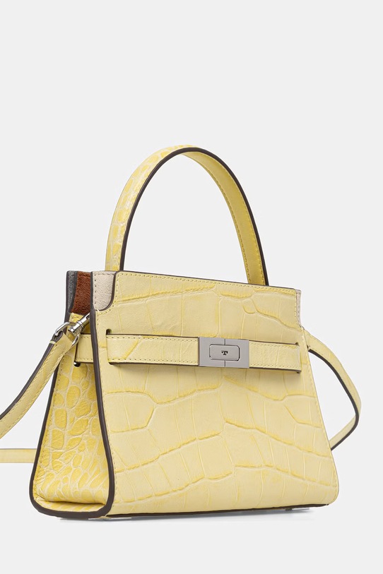 Tory Burch crossbody kabelka dámská kožená Lee Radziwill 178831 žlutá SS26