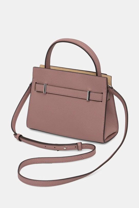 Kiegészítők Tory Burch bőr táska Lee Radziwill 178963 rózsaszín