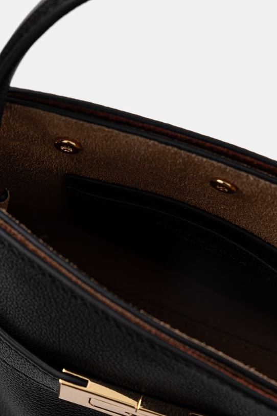 Tory Burch torebka skórzana Lee Radziwill 178963 czarny