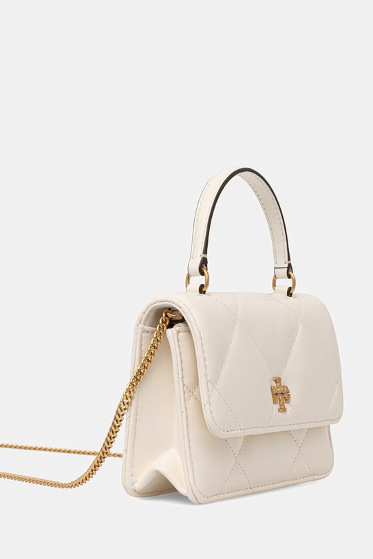 Tory Burch torebka crossbody damska skórzana Kira 158326 beżowy SS26