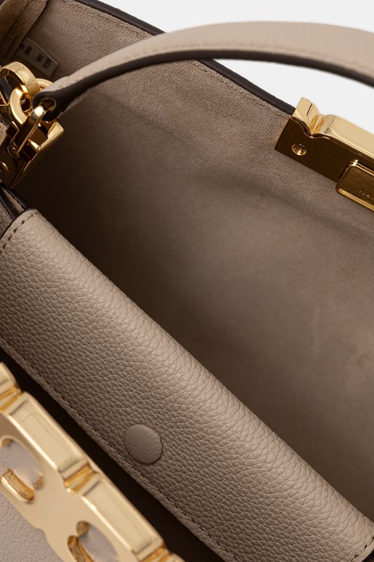 Tory Burch torebka damska skórzana Eleanor 174980 beżowy