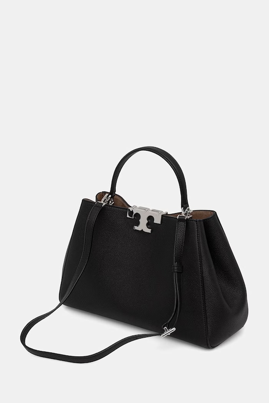 Akcesoria Tory Burch torebka damska skórzana Eleanor 174980 czarny