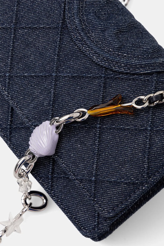 Tory Burch torebka damska jeansowa Fleming niebieski 179615