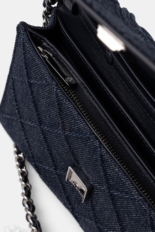 Tory Burch torebka damska jeansowa Fleming 179615 niebieski