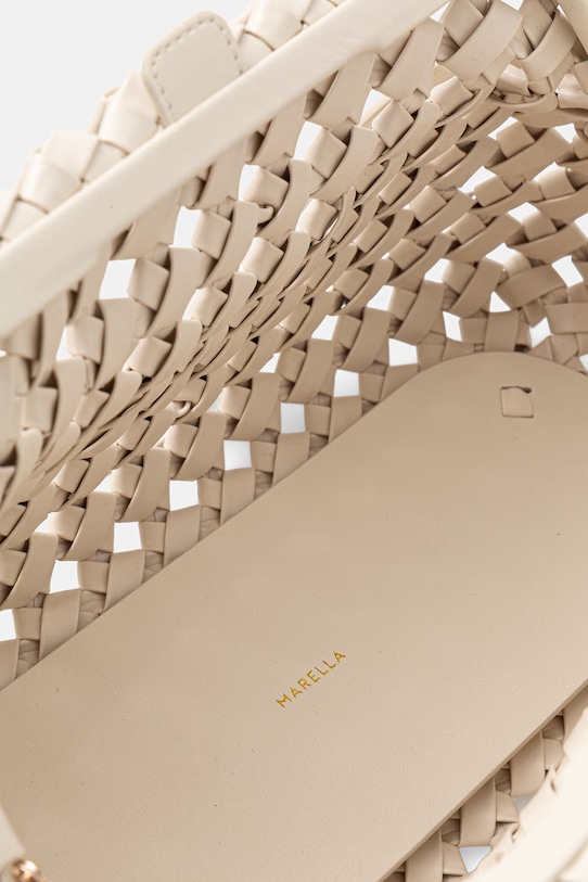 Marella torebka damska z imitacji skóry MLAESTREMO 2613511077200 beżowy