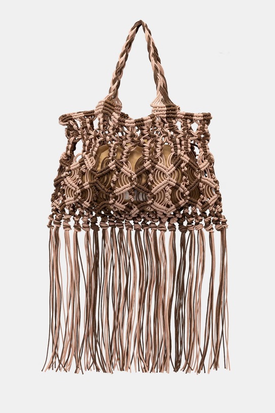 iBlues пляжна сумка жіноча бавовняна PINNE рожевий 2617511012200