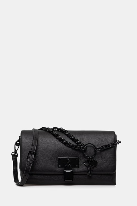 Aldo torebka JACKIEBAG nie mieści A4 czarny JACKIEBAG.008