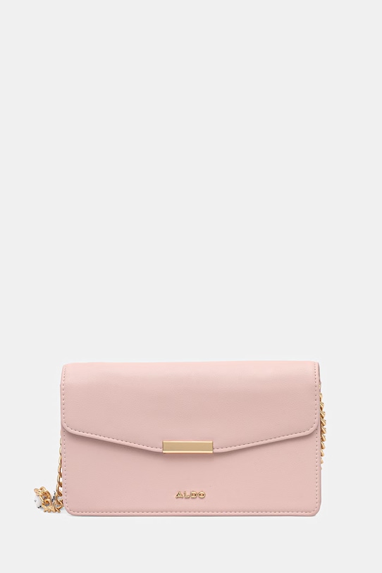Aldo torebka MANTAN nie mieści A4 różowy MANTAN.683