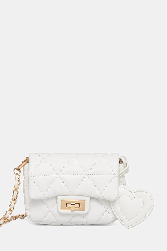 Aldo torebka BBELLAMINI nie mieści A4 biały BBELLAMINI.100