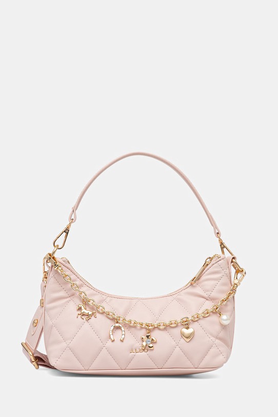 Τσάντα Aldo ALAYACHARM απομίμηση λείου δέρματος ροζ ALAYACHARM.680