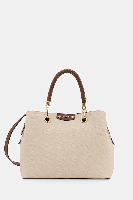 Aldo torebka LOTHYCAN nie mieści A4 beżowy LOTHYCAN.286