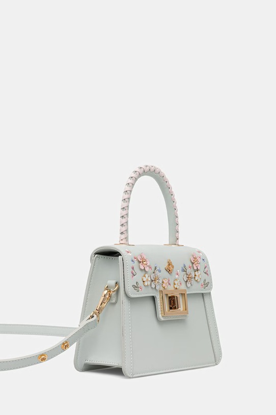 Aldo torebka crossbody damska FLOWERGIRL FLOWERGIRL.312 turkusowy SS26