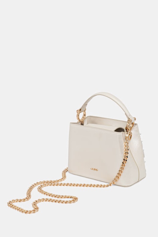 Akcesoria Aldo torebka damska z imitacji skóry CORALUNA CORALUNA.100 beżowy